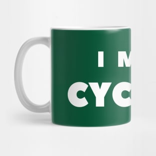 I MISS CYCLING Mug